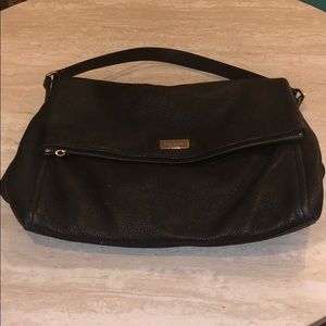 Pebbled leather Black Kate Spade bag